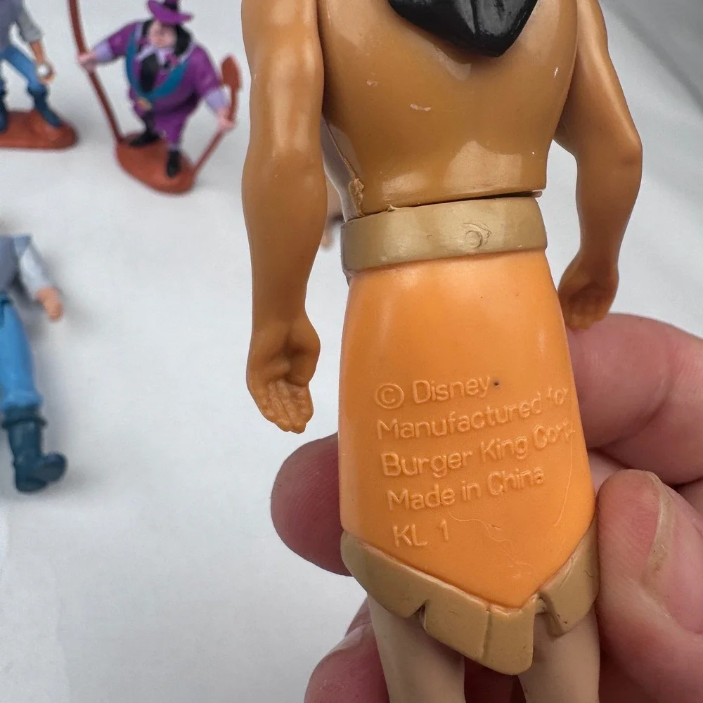 Pocahontas Disney Figures Lot of 6 1995